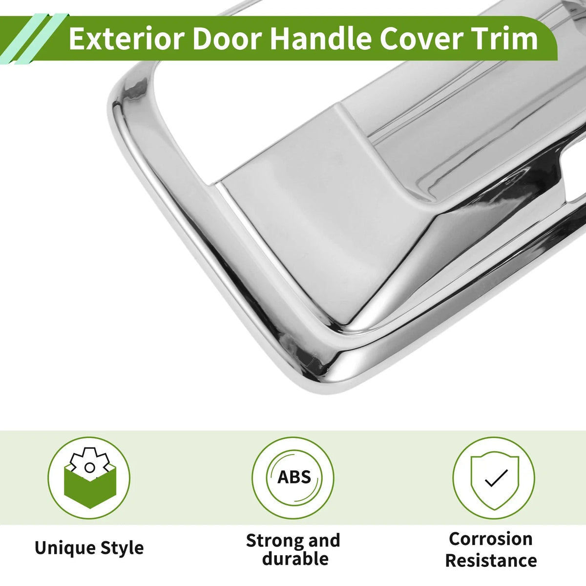 Set of 1 Exterior Door Handle Cover Trim for Chevy Colorado (2014–2022) ABS