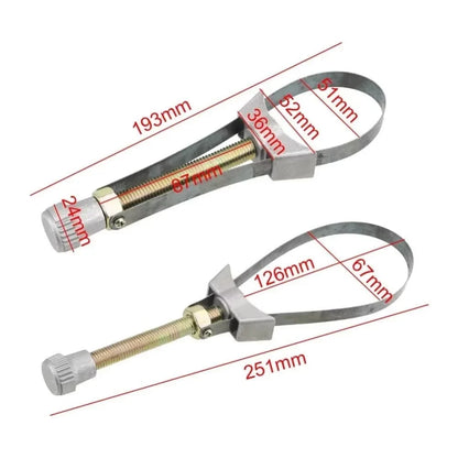 Adjustable Oil Filter Wrench for Automotive (Universal Fit)