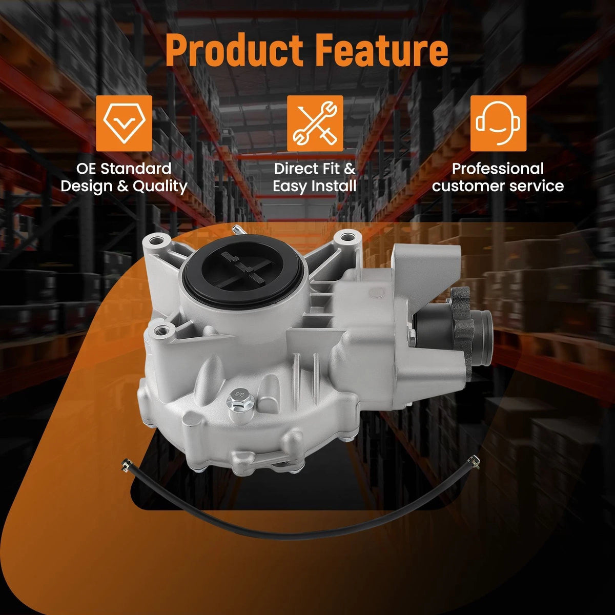 Differential Rear Gear Box for HiSUN UTV500, UTV700, MSU700, MSU500 (2000–2023)