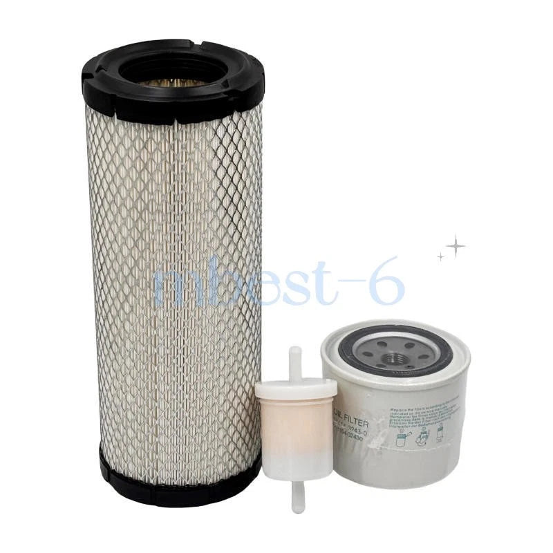 Oil, Air, Fuel Filter Kit for Kubota RTV1100 (S/N lt=31002)