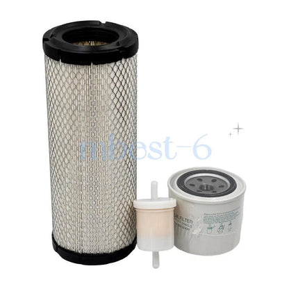 Oil, Air, Fuel Filter Kit for Kubota RTV1100 (S/N lt=31002)