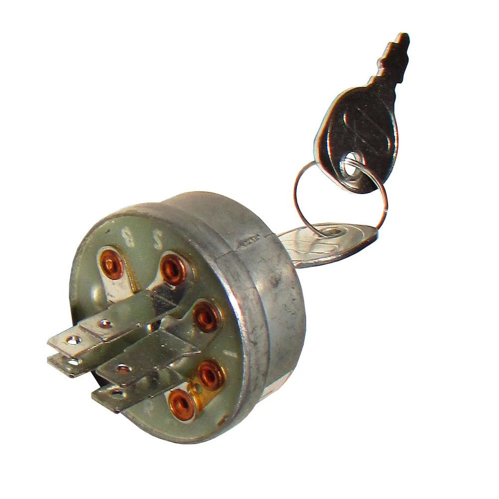 Ignition Key Switch & Keys for Gravely 22H 24G 30H 50 100Z 200 250Z 300 400