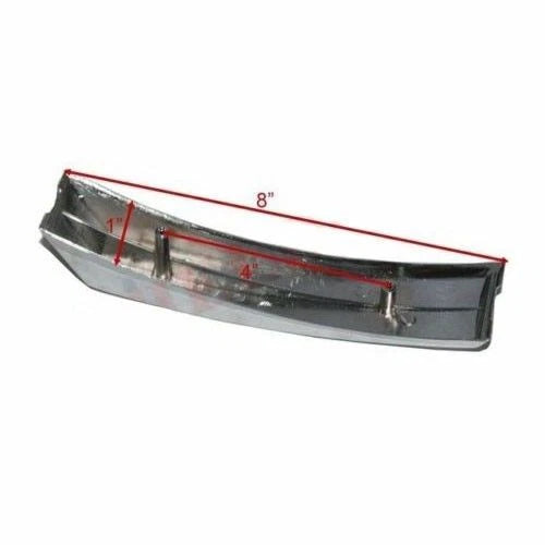 Front Mudguard for Vespa PX PE LML NV T5 (Bare Metal, Crest & Bumper)