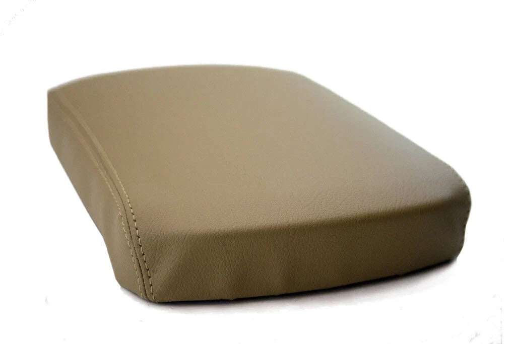 Center Console Armrest Cover for Toyota Tacoma (2005–2015) Beige Leather