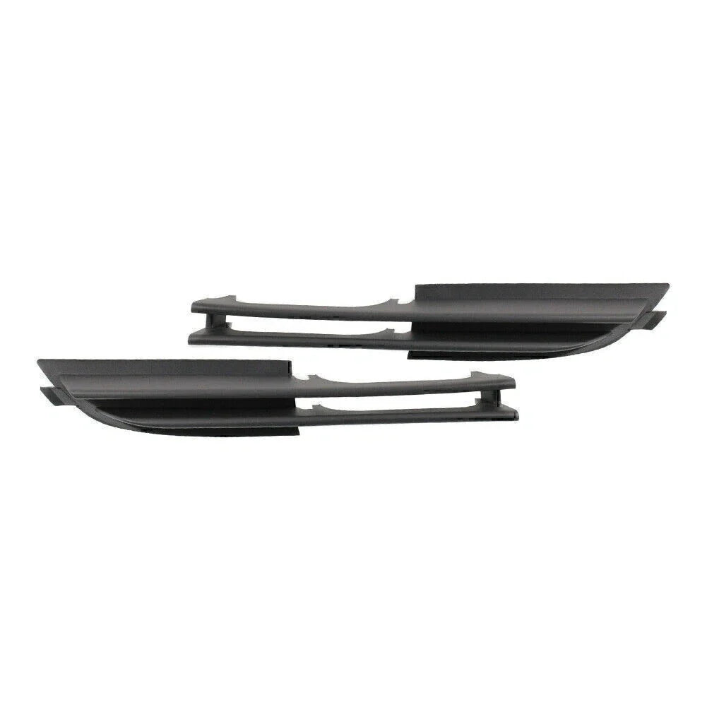 Set of 2 Bumper Grilles for BMW 325i 2001–2006, 323i 1999–2000 LH & RH Black