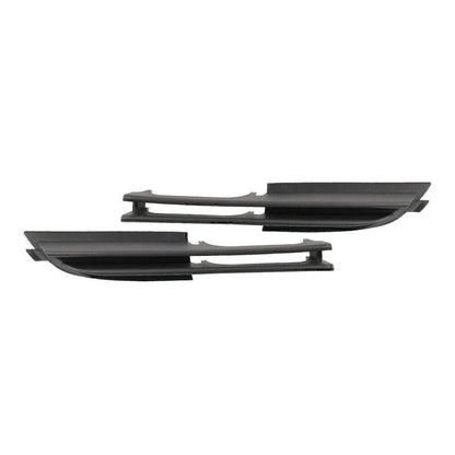 Set of 2 Bumper Grilles for BMW 325i 2001–2006, 323i 1999–2000 LH & RH Black