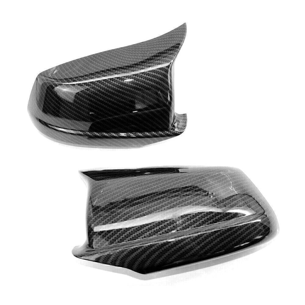 Carbon Fiber Mirror Cover Caps for BMW 5 Series (2010-2013)