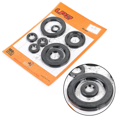 9pcs Engine Oil Seal Kit for Honda CRF450X CRF 450 (2005–2009, 2012–2017) M564-A027