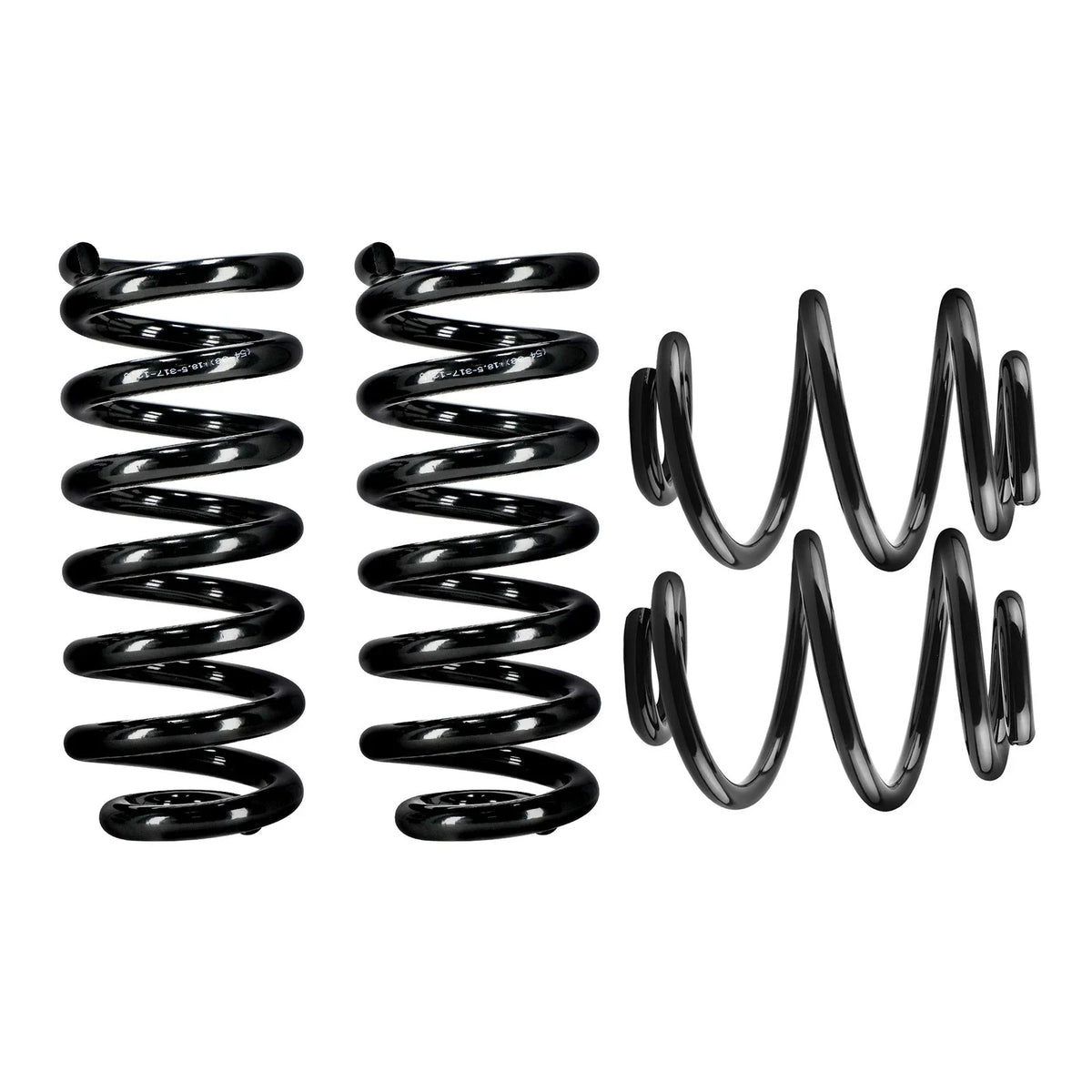 1" Front 4" Rear Lowering Springs for Chevy Silverado C10 GMC Sierra 2WD (1963–1972)