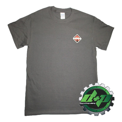 International T-Shirt for Semi Truck (Diesel, Short Sleeve, Grey)