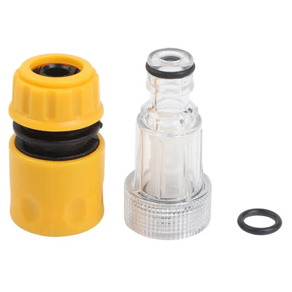 Pressure Connector Quick Tap Washer Adaptor for Garden Hose (Compatible)