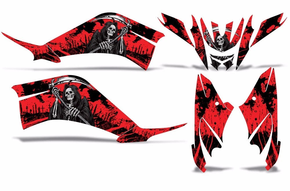 ATV Graphic Decals Stickers for Yamaha Raptor 125 (2011–2014)