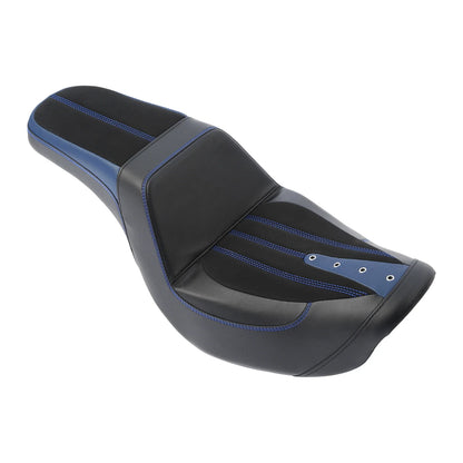 Driver Passenger Seat for Harley Dyna Street Fat Bob Low Rider (2006–2017)