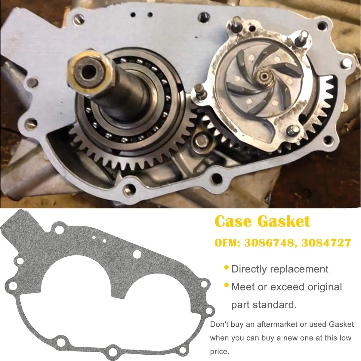Water Pump Rebuild Kit for Polaris 350L/400/400L 2 Stroke