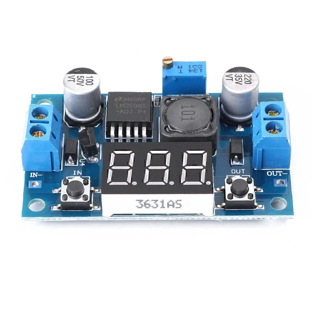 DC-DC LM2596S Buck Converter for Various Applications (4-40V to 1.3-37V)