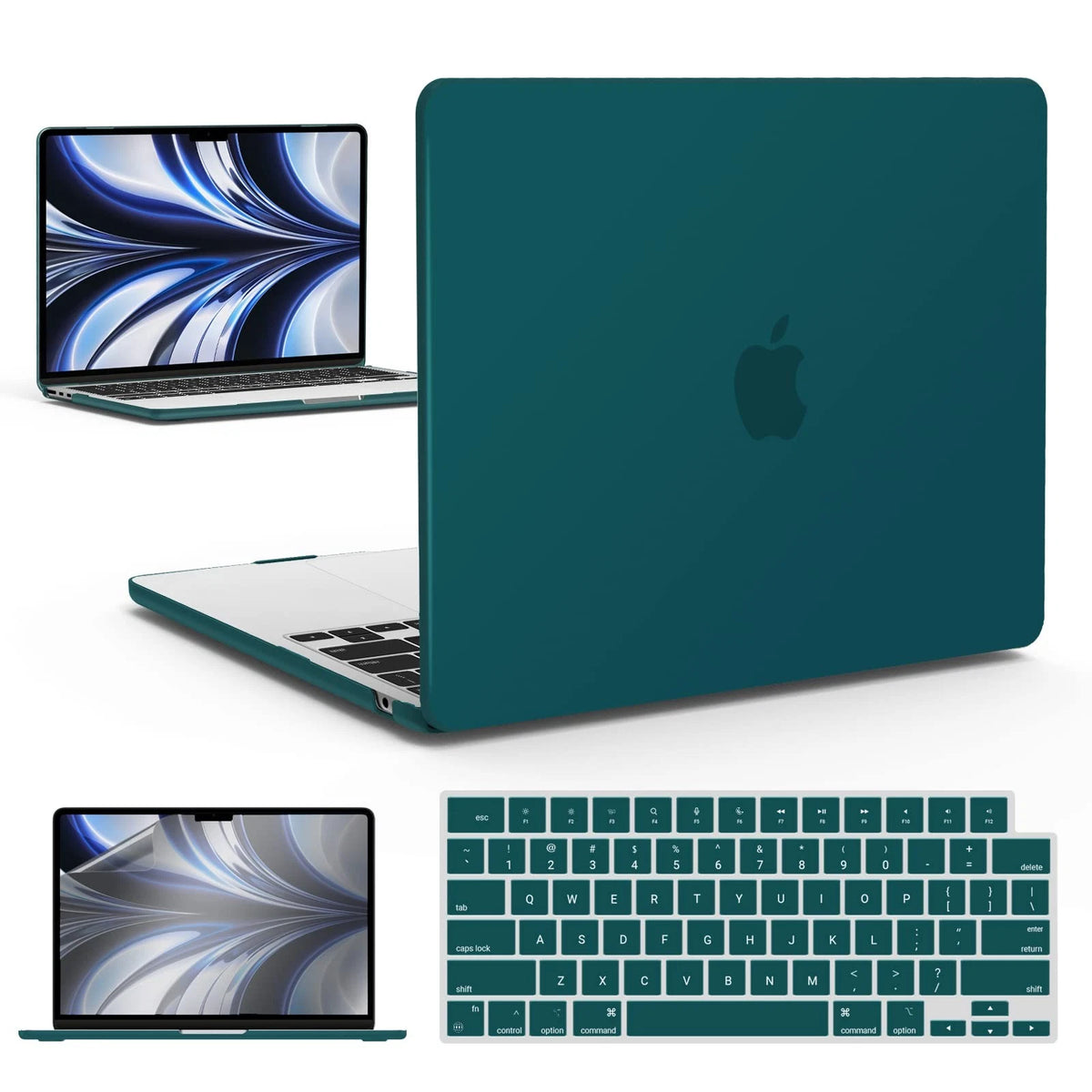 Hardshell Case for MacBook Air 13in (2010–2020) - Quetzal Green