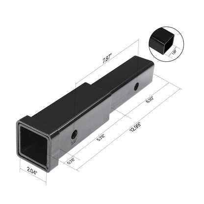 2" Trailer Hitch Extension for 2" Receiver (4000 lbs Towing)