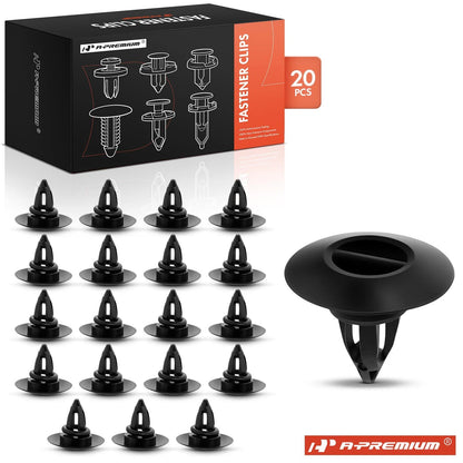 20Pcs Nylon Rocker Panel & Wheel Housing Retainer for BMW Mini (51777171003, 21776)