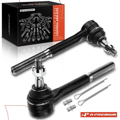 2X Front Outer Tie Rod End for Chevy Tahoe Blazer GMC Yukon (1995–2000) - 26000150, 26059033, E6739TU, SBES2836RL, ES2836RL