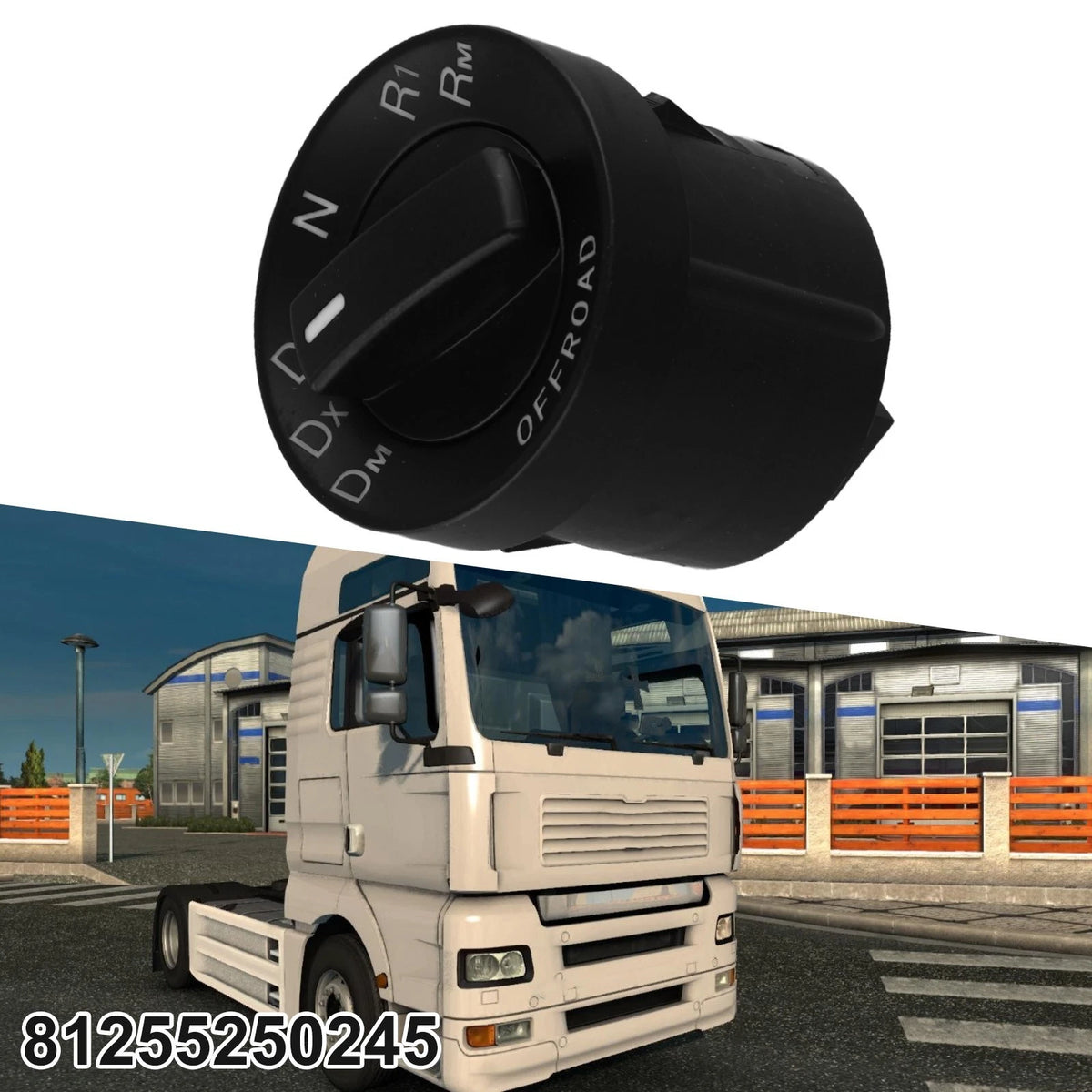 Plastic Rotary Switch for Automobiles
