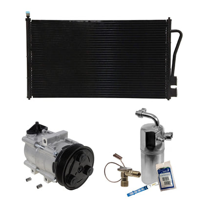 A/C Compressor Kit for Ford Focus (2003–2005) 16804124, YS4Z19712AB
