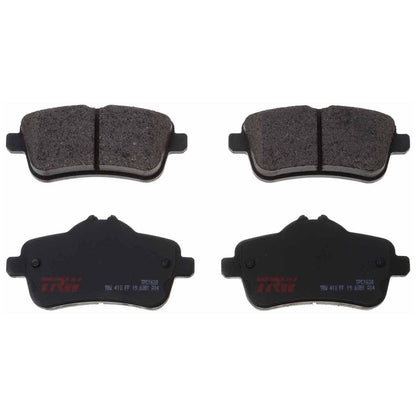 Set of 2 Brake Disc and Pad Kits for Mercedes-Benz