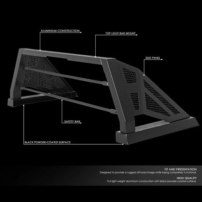 Chase Rack Roll Bar for Chevy Colorado (2004–2014) Aluminum Mesh