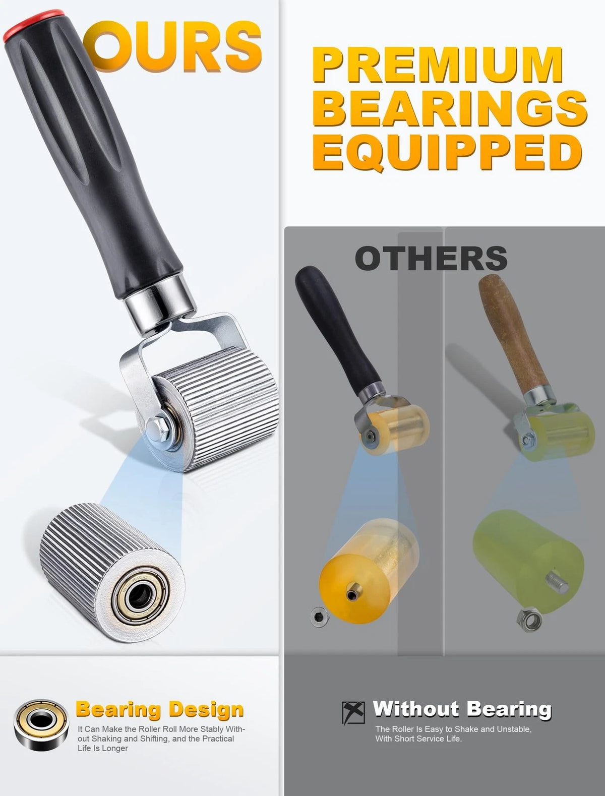 3X Sound Deadening Roller for Car Audio