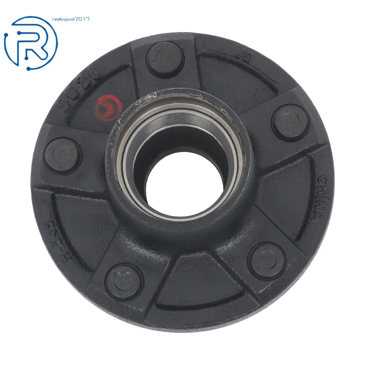 5 Lug 5" Bolt & 8.25" Round #84 Spindle Trailer Idler Hub Kit (2000 lbs)
