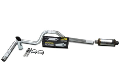 3" Single Exhaust Kit for Dodge Ram 1500 (2004–2008) - Magnaflow Muffler, Slash Tip