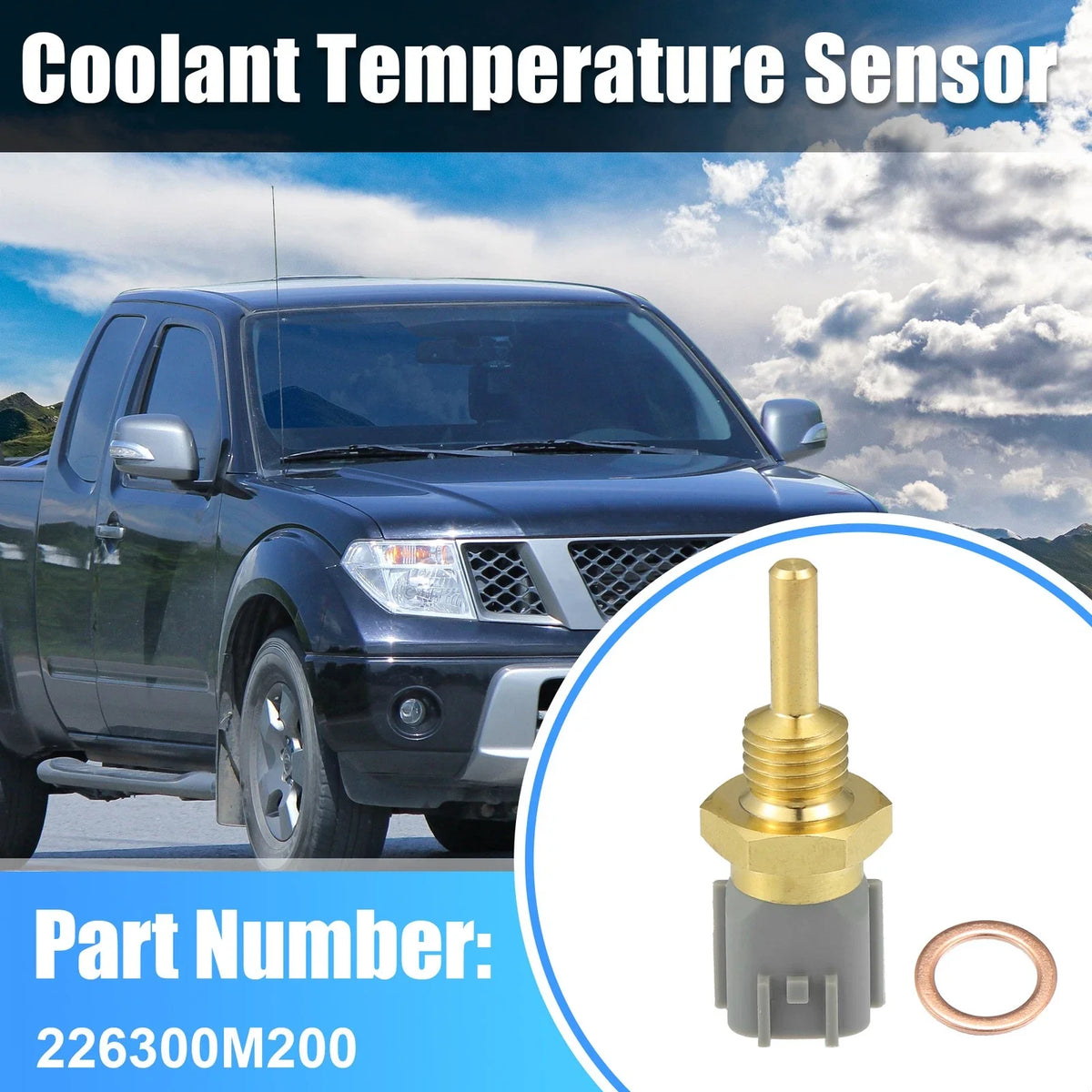 Coolant Temperature Sensor for Nissan Titan Infiniti (2004–2015) 226300M200