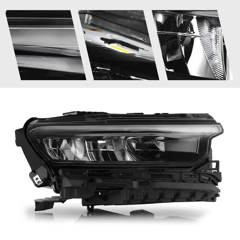 Full LED Headlight for Jeep Grand Cherokee L (2021–2024) Right w/ DRL