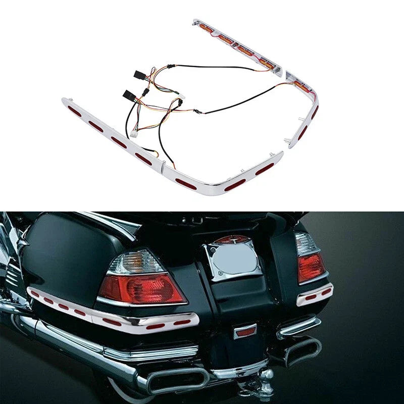 Saddlebag Decoration Trims LED Lights for Honda Goldwing 1800 (2001–2011)