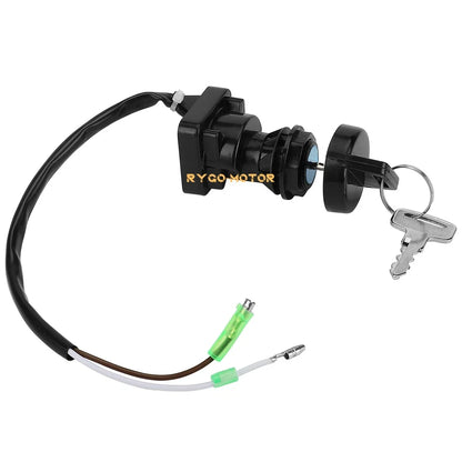 Ignition Key Switch for Kawasaki Bayou 300 KLF300 (1988–2003) Bayou 400 (1993–1999)