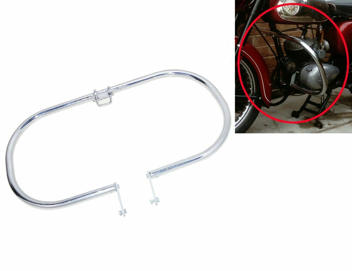 Crash Bar Leg Guard for BSA Bantam (1960–1970) Steel Chrome Plated