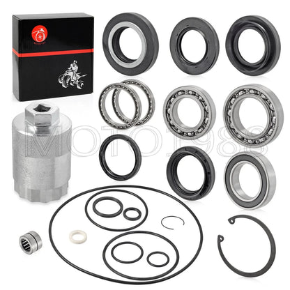 Rear Differential Bearing & Seal Kit with Pinion Tool for Honda Rancher 420 TRX (2007–2013)