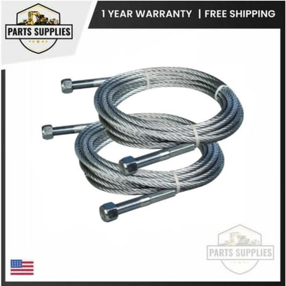 Set of 2 Equalizer Cables 33' 6" for Rotary Lift SPO12 (N39)