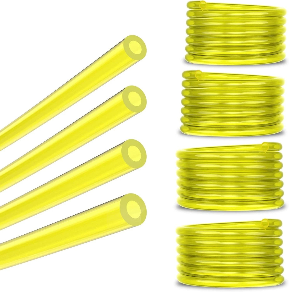Fuel Hose Tubing for Small Engine Maintenance (4 Sizes)
