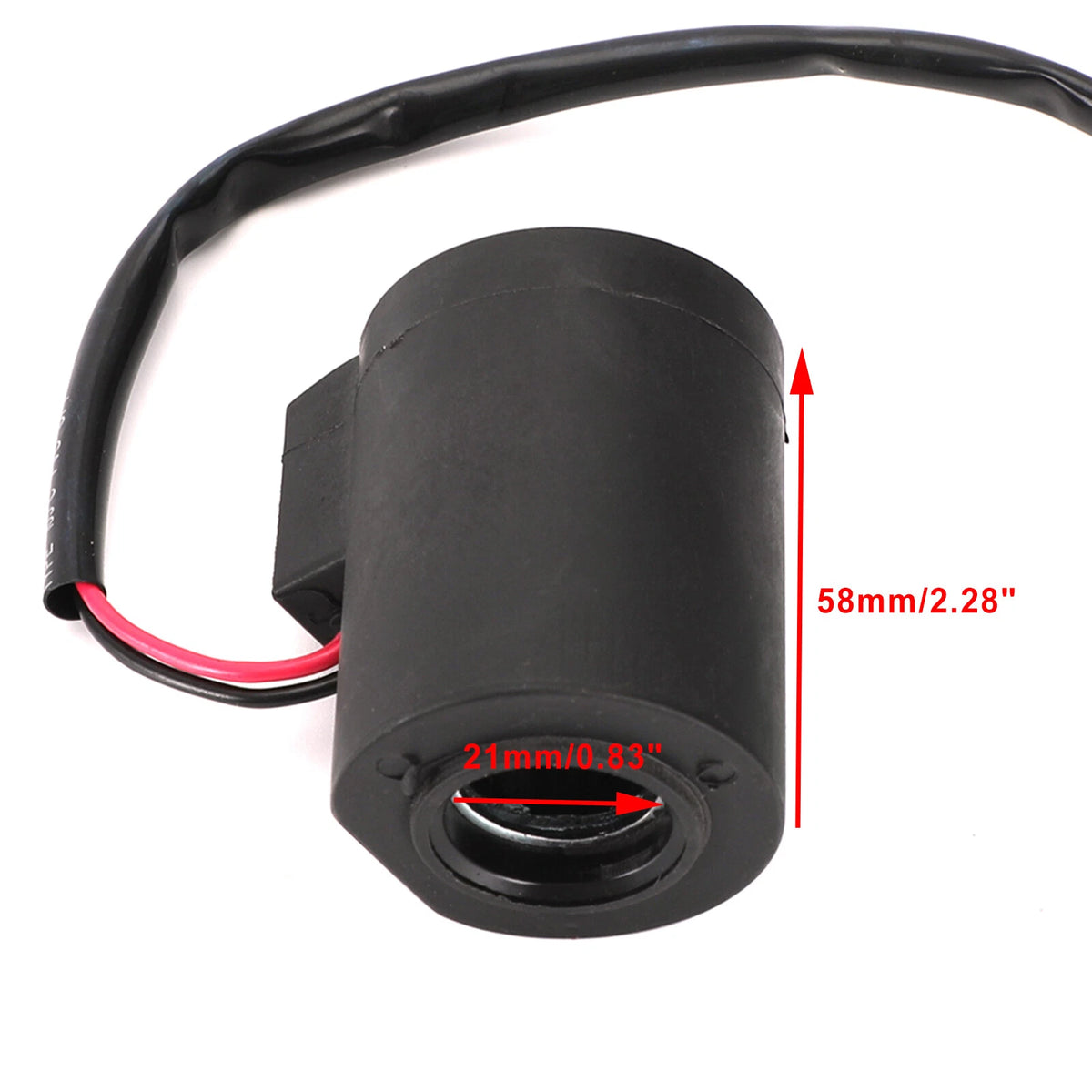 24V Solenoid Valve Coil for Volvo EC140 EC160 EC210 EC240 (I012-A050)