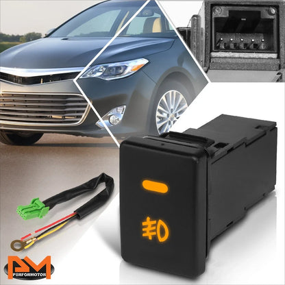 Fog Light Switch + Wiring for Toyota Camry/Corolla/Highlander/Tacoma (2007–2014)