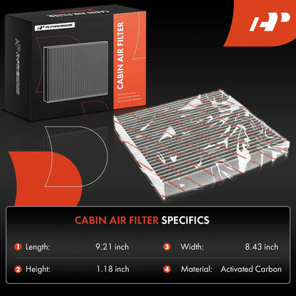 Activated Carbon Cabin Air Filter for Ford Ranger (2013–2017) 1718237 CF11548 WP2094