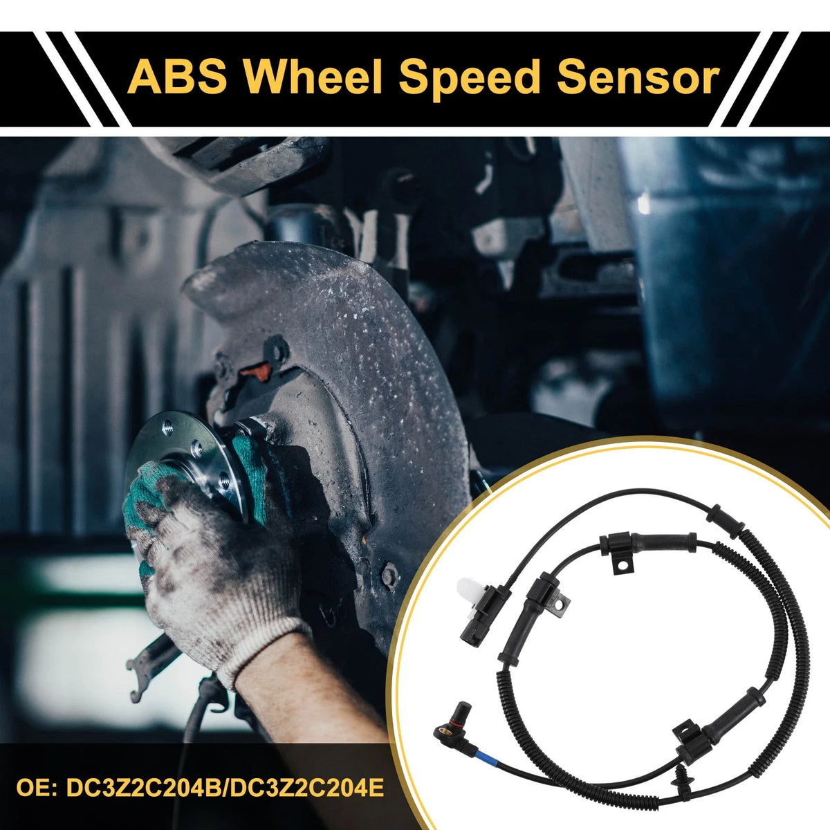 ABS Wheel Speed Sensor No.DC3Z2C204B for Ford F-250 F-550 Super Duty (2011–2016)