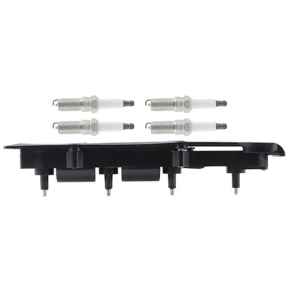 Ignition Coil and Spark Plug Kit for Chevy Olds Saturn Vue Ion Pontiac Pursuit (18084848, UF391, C1492)