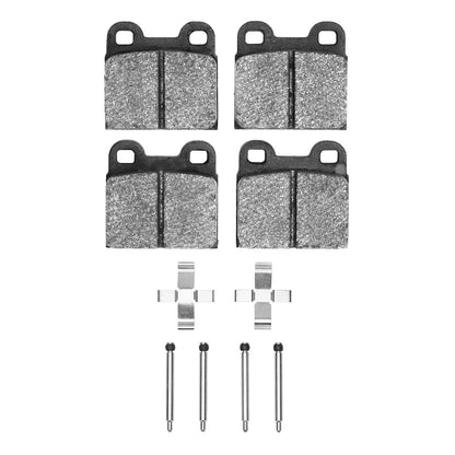 2X Brake Pad Set for VW 530 356 (1966–1978) - Part No. 2600-0030-02