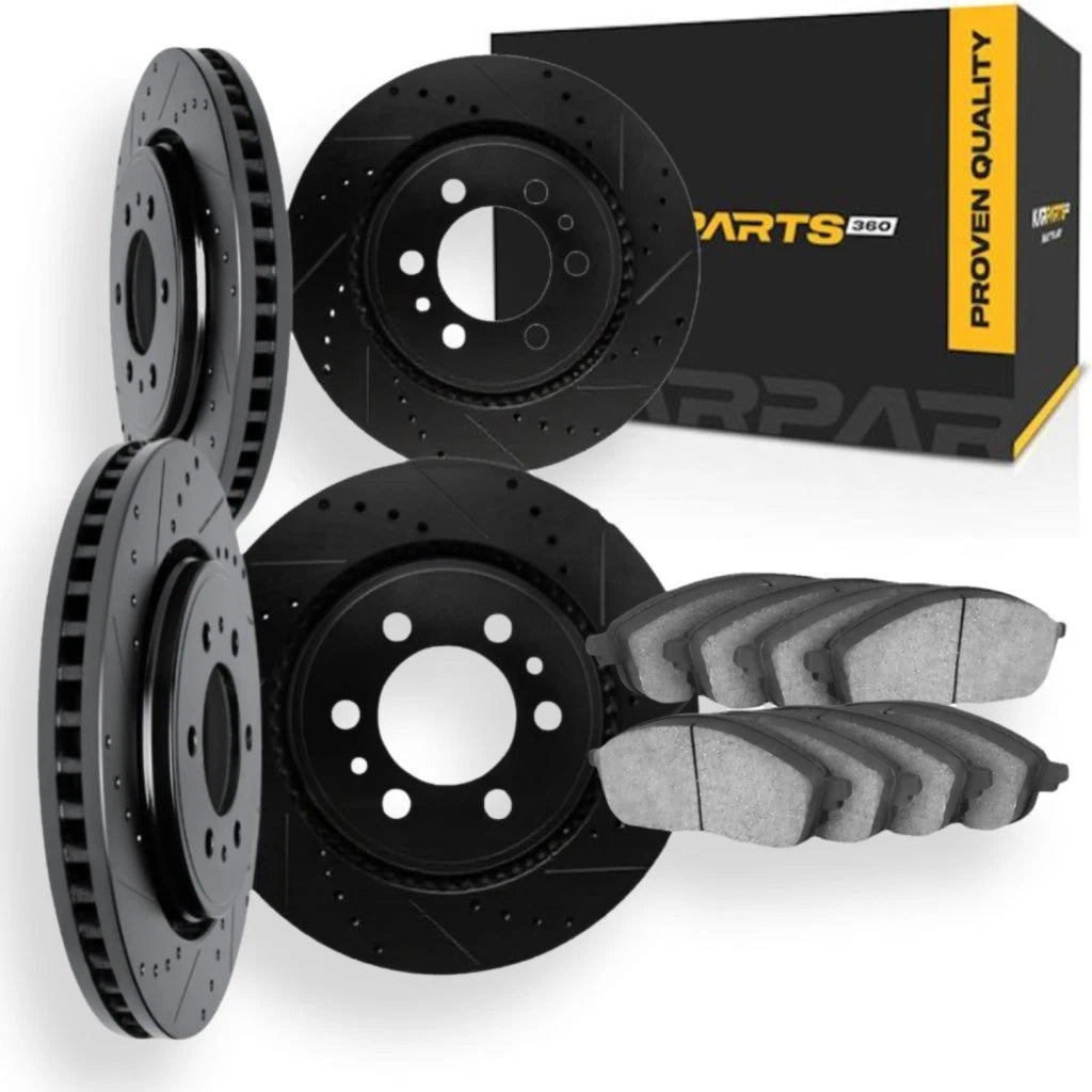 Brake Rotor Set with Pads for Saab 9-4X (2011) ALX-PAU-DF-8514-46042-CLA2