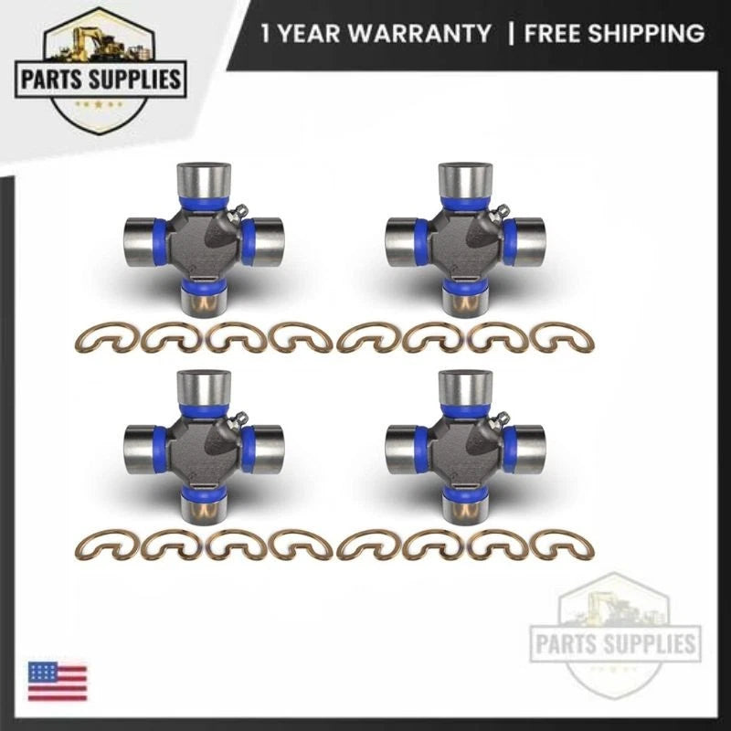 Set of 4 Spicer Universal Joint 1310 Series for Jeep Wrangler (TJ)
