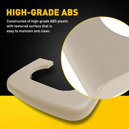 Set of 2 Cup Holder Pads for Ford F150 (1997–2003) Beige