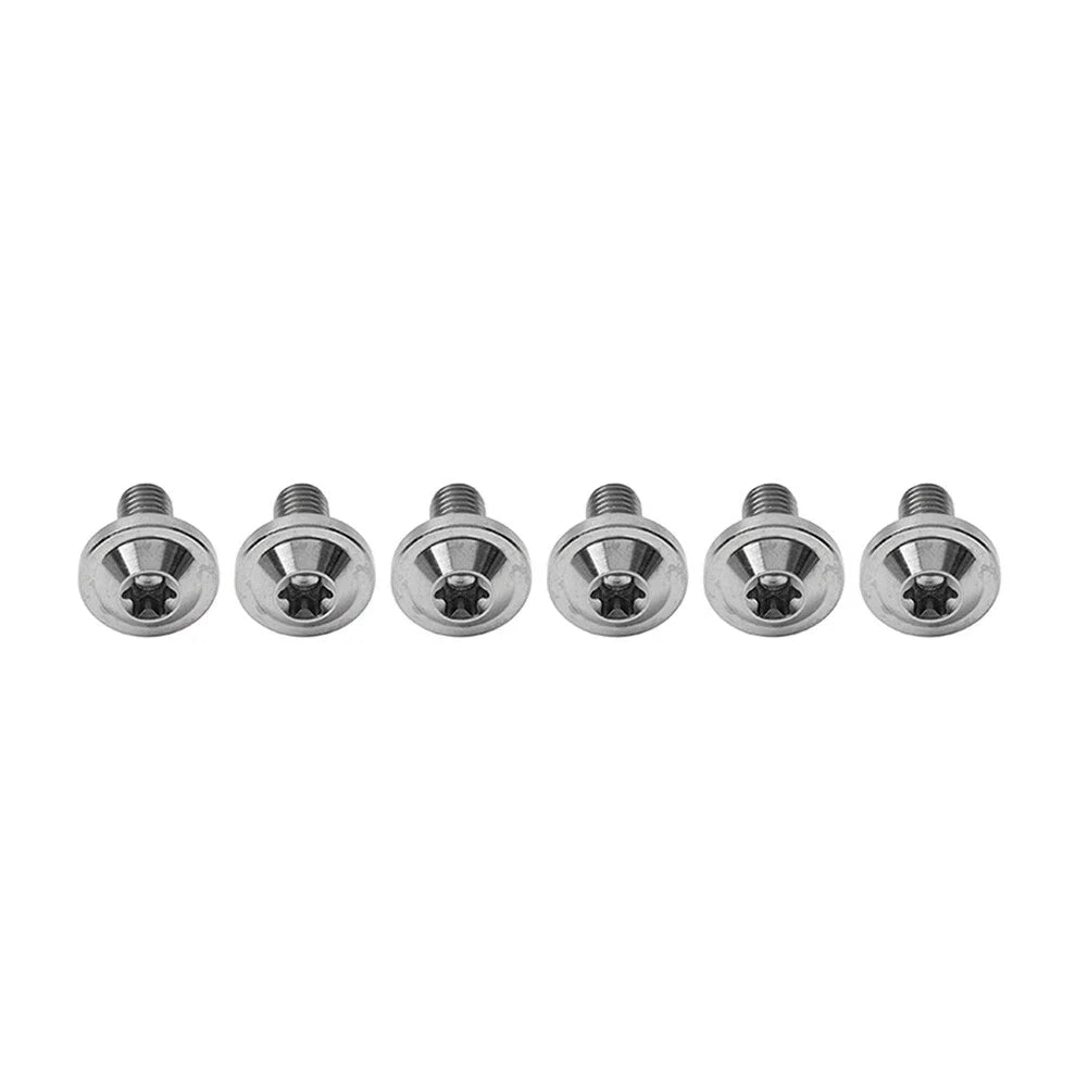6pcs Alloy M6x10mm Torx Head Screws for Bike Motorcycle