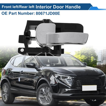 Front Passenger Side Interior Door Handle for Nissan Qashqai J10 (2007–2013) No. 80671JD00E
