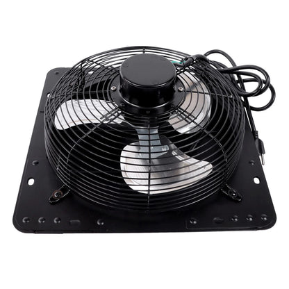 12'' Shutter Wall-Mount Attic Exhaust Fan High Speed 1600RPM (No Part Numbers)